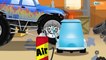 Fuerte Coche de Policía Para Niños - Equipo de rescate AVENTURAS - dibujos animados en español