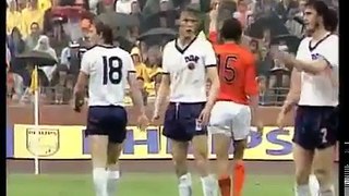 Rob Rensenbrink vs Germania Est Mondiali 1974