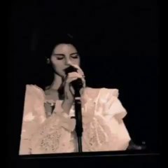 Lana Del Rey having a good time in Sweden 2017 Concert