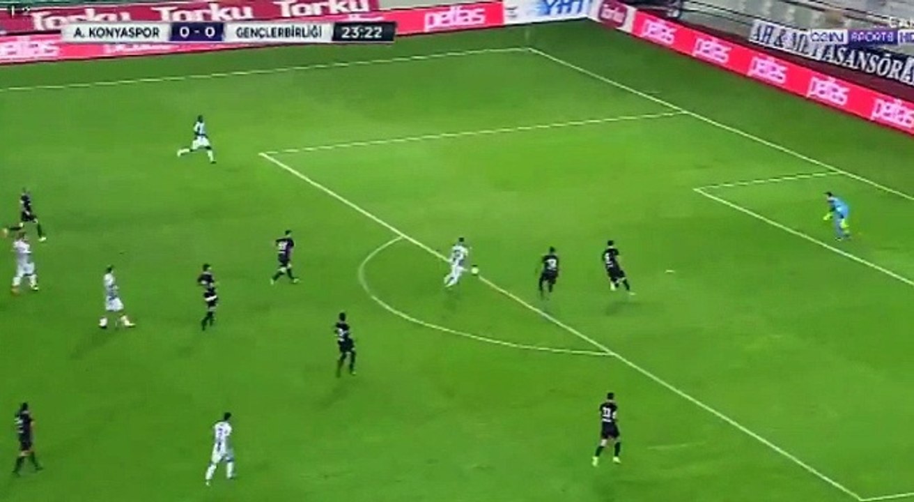 Musa Araz GOAL HD - Konyaspor	1-0 Genclerbirligi 21.08.2017