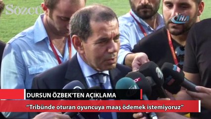 Dursun Özbek: “Transferlerin hepsi takıma uyum sağladı”