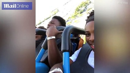 Man in Ohio passes out on a rollercoaster three times