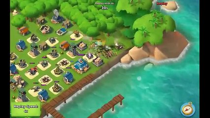 Boom Beach - Best Level 13 HQ Base Layout EVER!!!