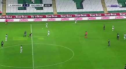 Nejc Skubic GOAL HD - Konyaspor 2-0 Genclerbirligi 21.08.2017