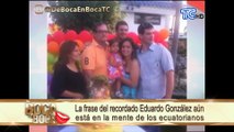 La frase del recordado Eduardo González aún está en la mente de los ecuatorianos