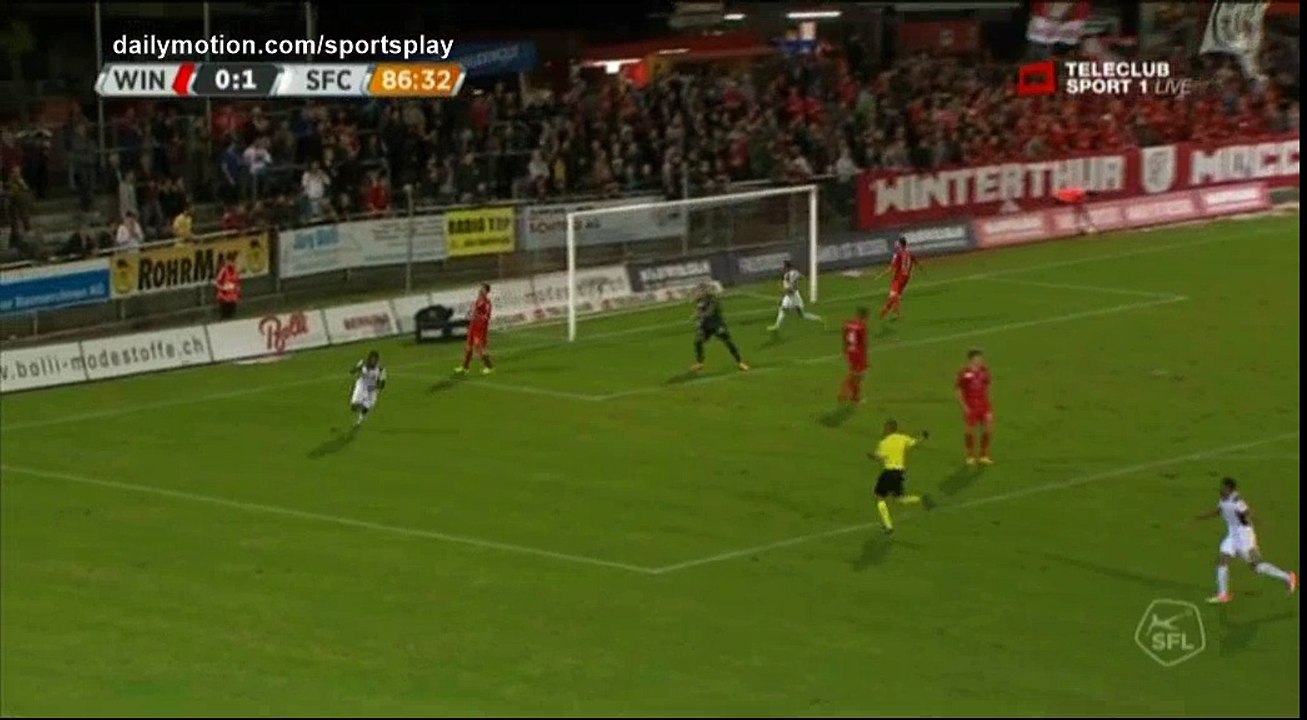 Willie Goal HD - Winterthur 0 - 2 Servette Geneve FC - 21.08.2017 (Full Replay)