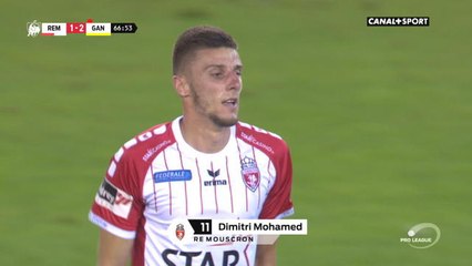 Championnat Belge - 4ème journée - Le joli lob de Mohamed pour la réduction du score de Mouscron !