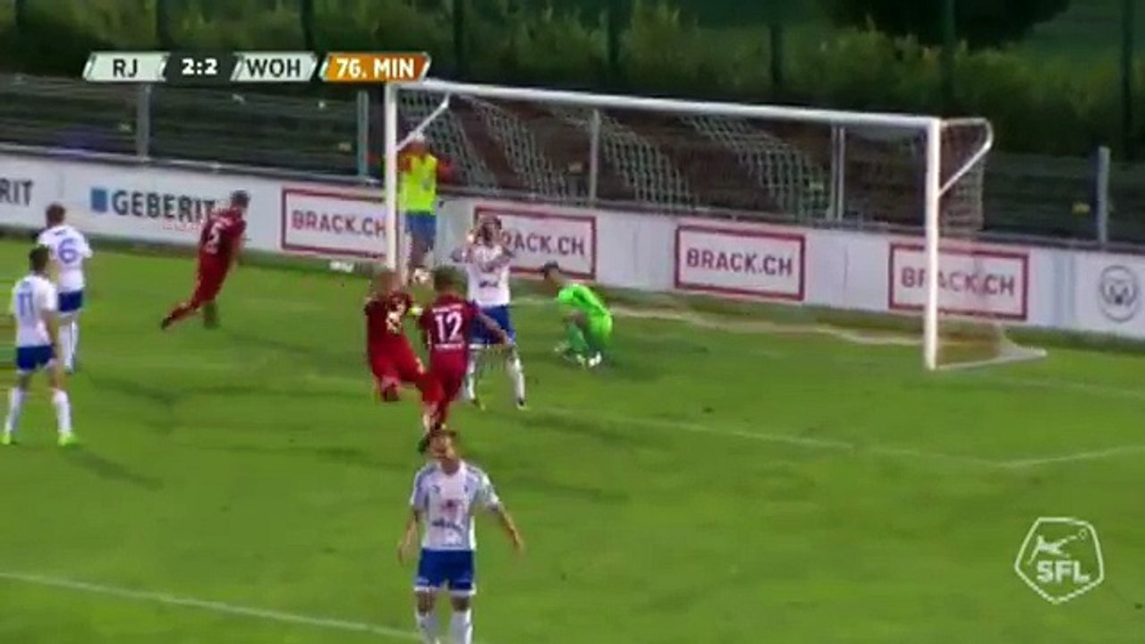 Rapperswil-Jona 2:2 Wohlen (Swiss Challenge League 19 August 2017)