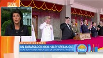 Nikki Haley To North Korea: ‘Don’t Give Us A Reason’ To Fight With You | TODAY