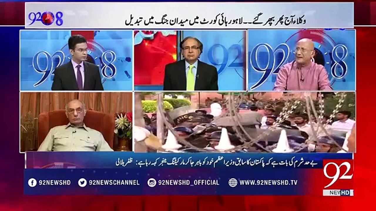 Analysis of Zafar Hilaly on Lawyers strike