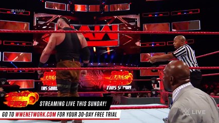 Apollo Crews vs. Braun Strowman: Raw, July 3, 2017