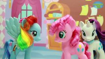 Puede Pequeño Pony Rainbow Dash arco iris juego de plastilina vestir a la discoteca a Pinkie Pie pla