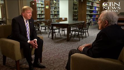 Pat Robertsons Exclusive Interview with Donald Trump