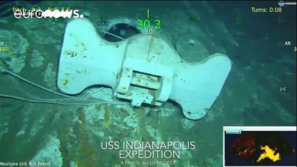 Le navire de guerre WW2 USS Indianapolis a trouvé 72 ans après son affaissement