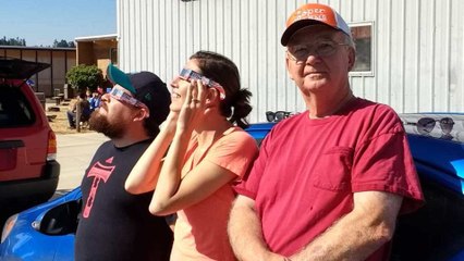 This man was partially blinded by an eclipse in 1963. That didn’t keep him home in 2017.