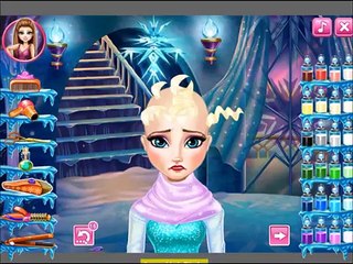 Gratis gracioso juego chica cortes de pelo Niños película Elsa frosen real frosen