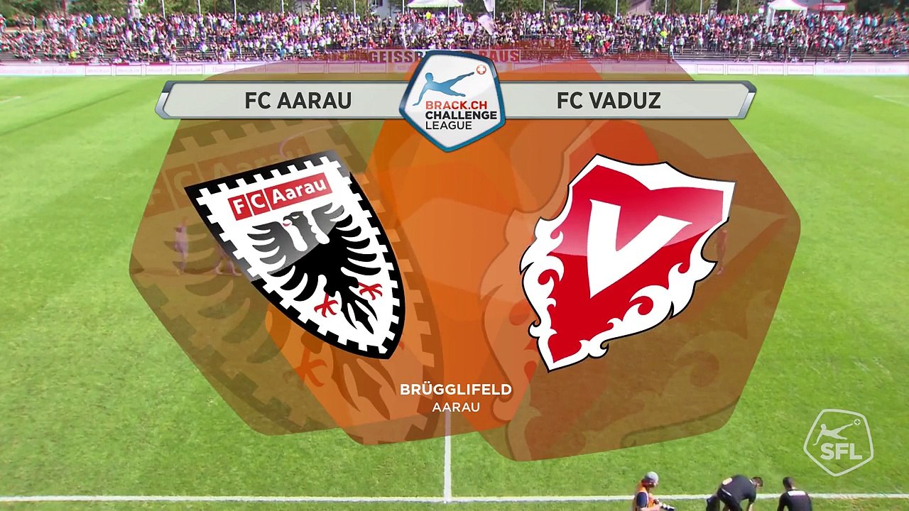 Aarau 0:2 Vaduz (Swiss Challenge League 20 August 2017)