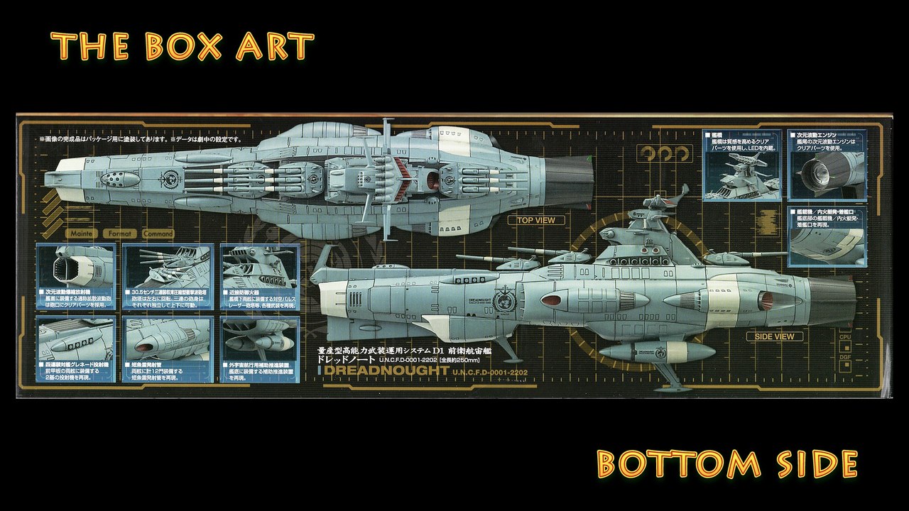 DREADNOUGHT 1/1000 Bandai Unboxing The Model Vault