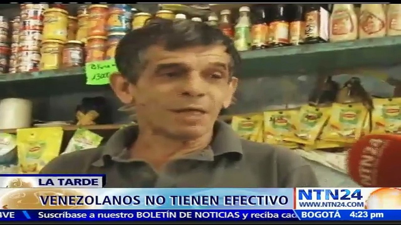 Aumenta escasez de dinero en efectivo para cubrir necesidades diarias en Venezuela