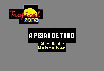 A pesar de todo - Nelsón Ned (Karaoke)