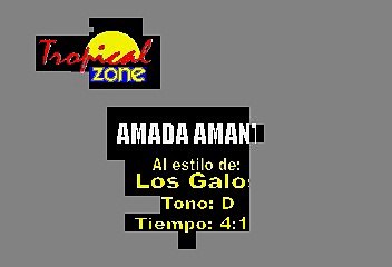 Amada Amante - Los Galos (Karaoke)