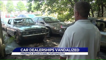 Two Virginia Car Dealerships Vandalized, Car Stolen