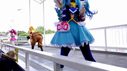 ハピネスチャージプリキュアショー 「ダンス大会に出るんだヨ！」 関西サイクルスポーツセンター 2014/07/21