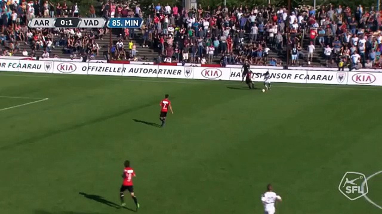 Aarau 0:2 Vaduz (Swiss Challenge League 20 August 2017)