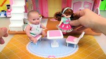 Rabbit and Baby Doll bath room toys