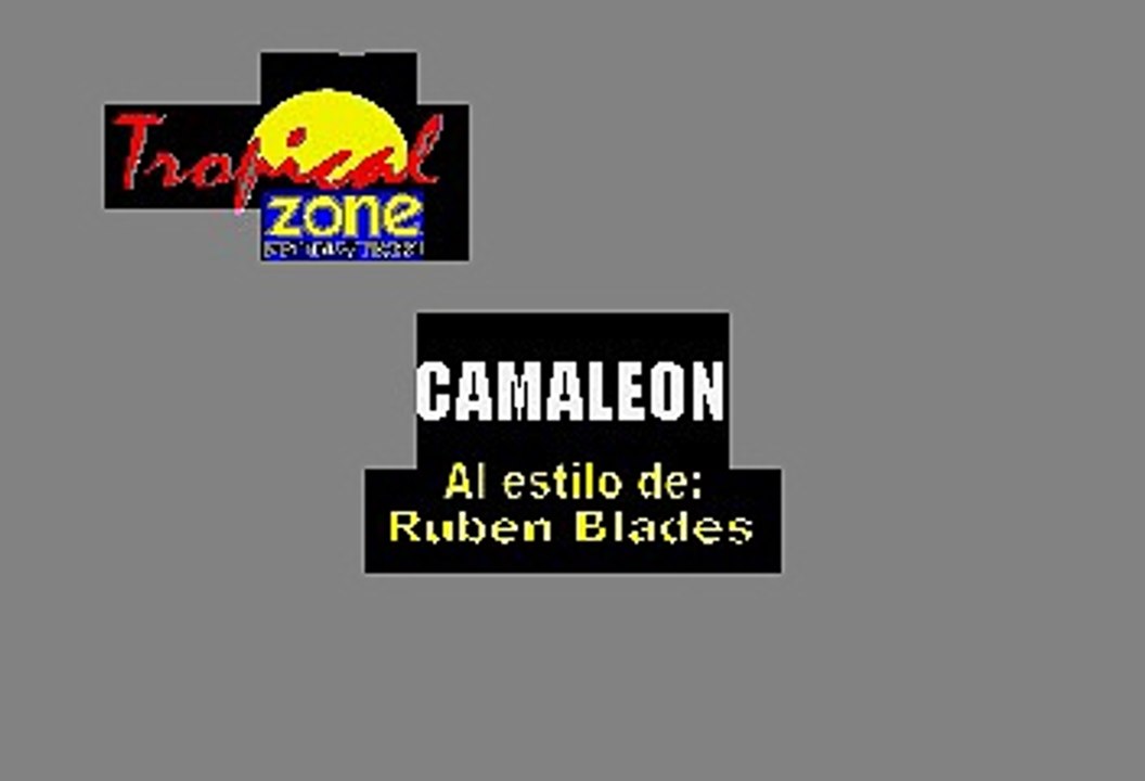 Camaleon - Ruben Blades (Karaoke)