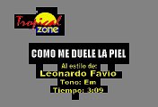 Como Me Duele La Piel - Leonardo Favio (Karaoke)
