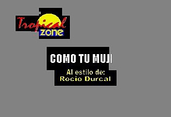Como Tu Mujer - Rocío Dulcal (Karaoke)
