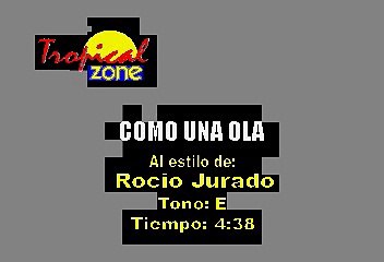 Como Una Ola - Rocio Jurado (Karaoke)