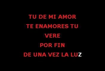 De Mi Enamorate - Tito Nieves (Karaoke)