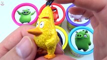 Argile les couleurs pour enfants Apprendre jouer arc en ciel empilage jouets Сups surprise doh collection