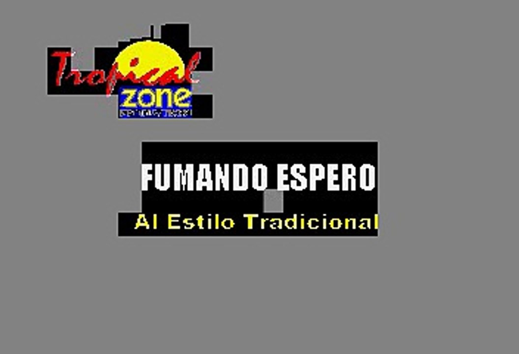 Fumando Espero - Tango (Karaoke)