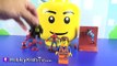 En colère homme chauve-souris par par Oeuf géant tête beauté pâte à modeler farceur lego kinder enfants hobby surprise