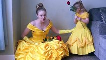DIY Belle Beauty and the Beast Disney Costume TUTU - NO SEW