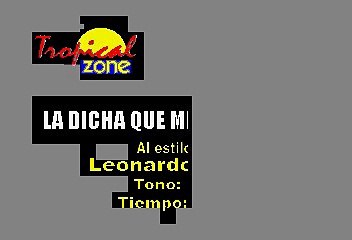 La Dicha Que Me Fue Negada - Leonardo Favio (Karaoke)