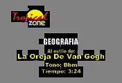 LA OREJA DE VAN GOGH - GEOGRAFIA (KARAOKE)