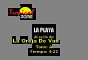 LA OREJA DE VAN GOGH - LA PLAYA (KARAOKE)