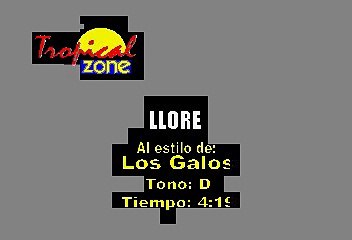 Llore - Los Galos (Karaoke)