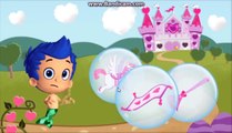 Niños para y guppies burbujas juego de dibujos animados de San Valentín en ruso