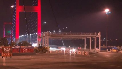 15 Temmuz Şehitler Köprüsü Bakım Onarım Çalışmaları Sona Erdi