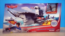Disney Planes Yorkie Aircraft Carrier Playset Stores 6 planes | Cars Mack Truck Lightning