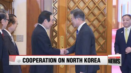 President Moon underscores need for cooperation with Japan despite history issues