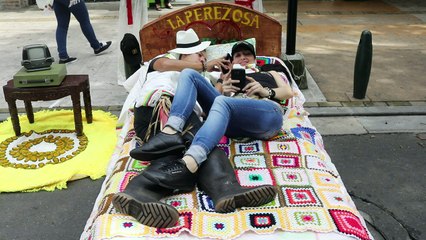 Cidade colombiana celebra 'Dia mundial da preguiça'