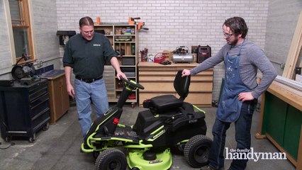 SWL RYOBI RIDINGMOWER