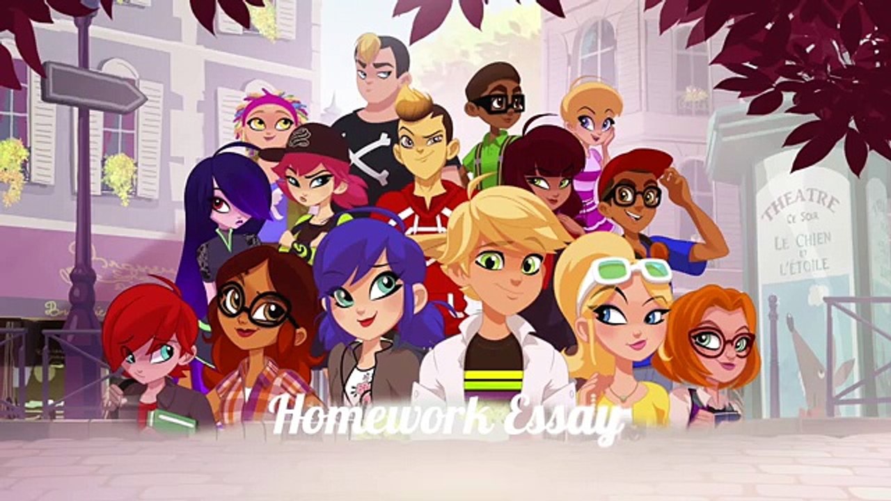 Miraculous Ladybug – Webisode 105 | Homework Essay | Tales of Ladybug & Cat Noir