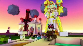 Trove, Eclipse, Sun Goddess Statue, Atlas, August the 22nd 2017 Voxel MMO Adventure, PS4 Xbox One PC